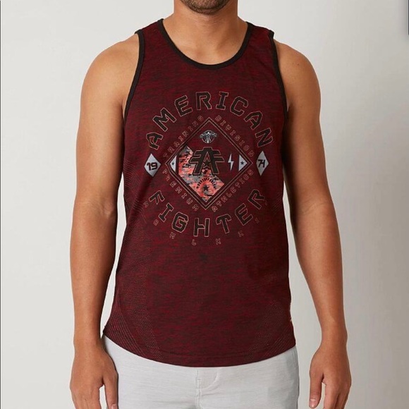 🎽American Fighter Reflective Tank🎽. S - Picture 2 of 15